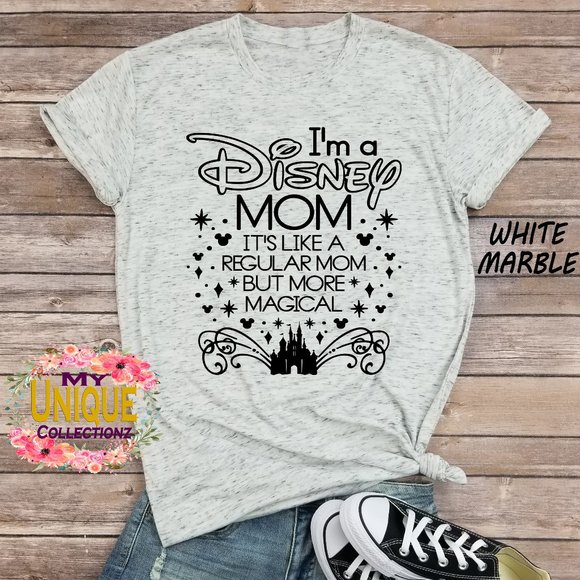 I'm Not A Regular Disney Mom Shirt, Disney Tshirt - Picture 1 of 2